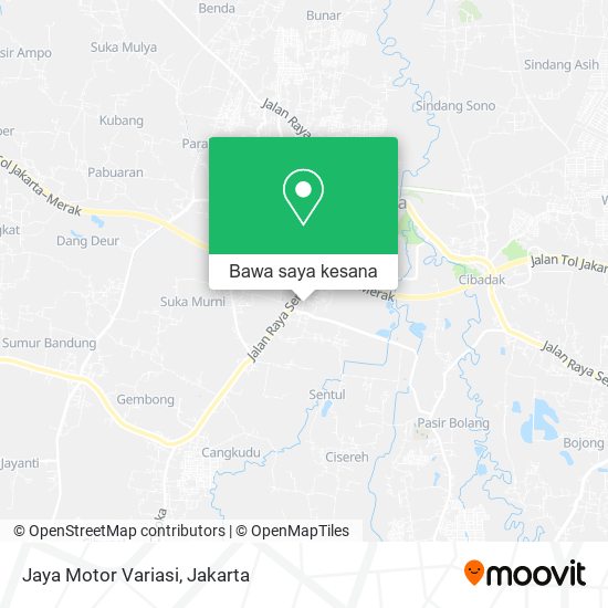 Peta Jaya Motor Variasi