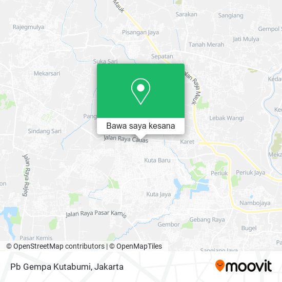Peta Pb Gempa Kutabumi