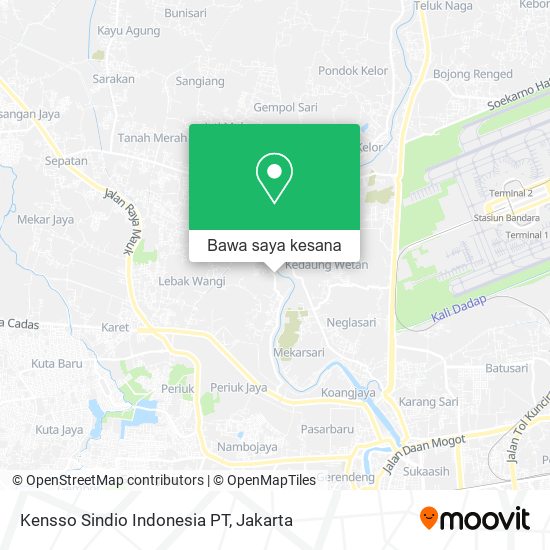 Peta Kensso Sindio Indonesia PT
