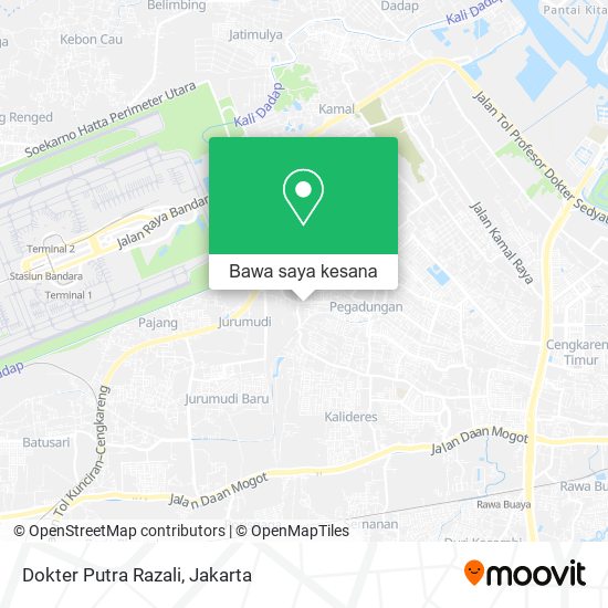 Peta Dokter Putra Razali