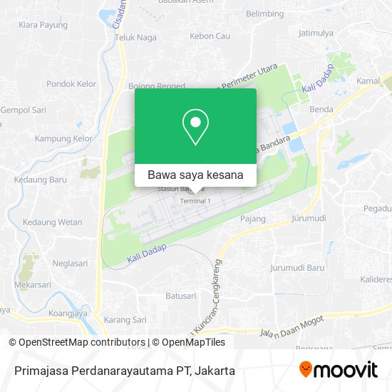 Peta Primajasa Perdanarayautama PT
