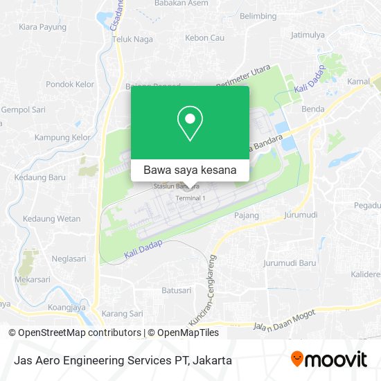 Peta Jas Aero Engineering Services PT