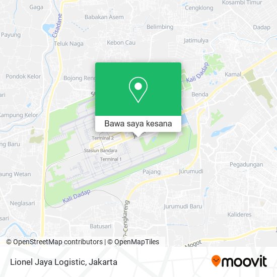 Peta Lionel Jaya Logistic