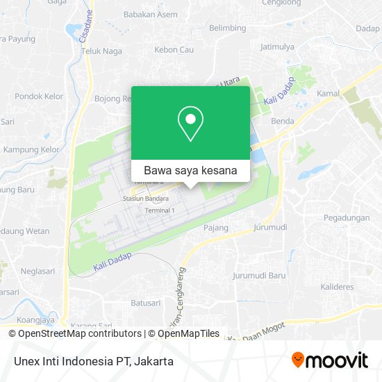 Peta Unex Inti Indonesia PT