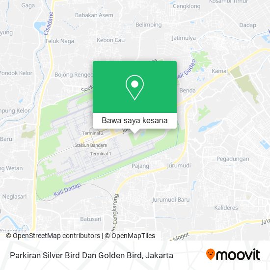 Peta Parkiran Silver Bird Dan Golden Bird