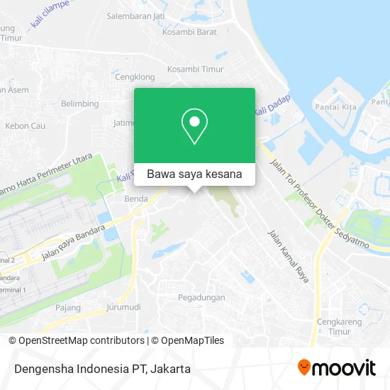 Peta Dengensha Indonesia PT