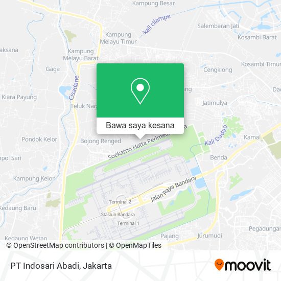 Peta PT Indosari Abadi