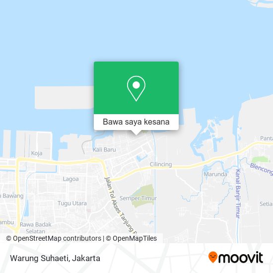 Peta Warung Suhaeti