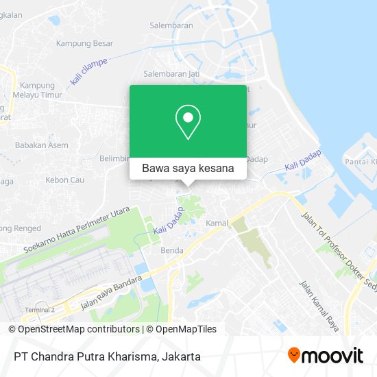 Peta PT Chandra Putra Kharisma