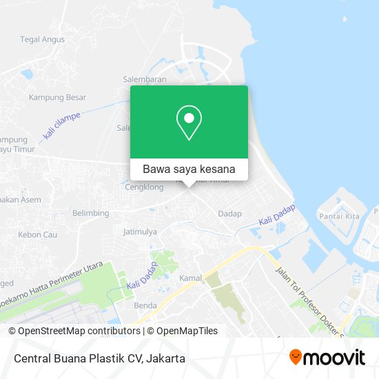 Peta Central Buana Plastik CV