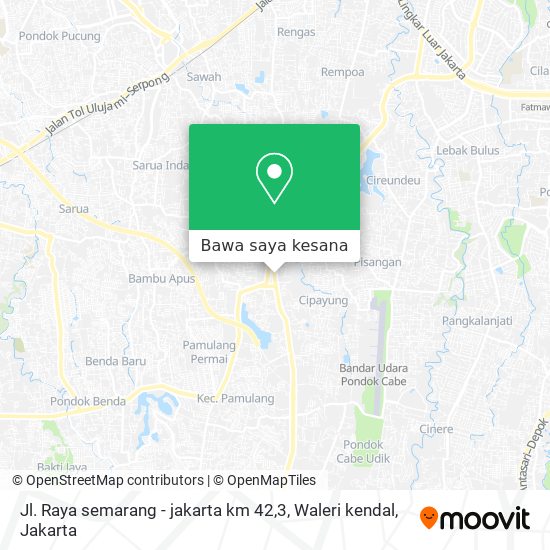 Peta Jl. Raya semarang - jakarta km 42,3, Waleri kendal