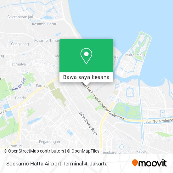 Peta Soekarno Hatta Airport Terminal 4