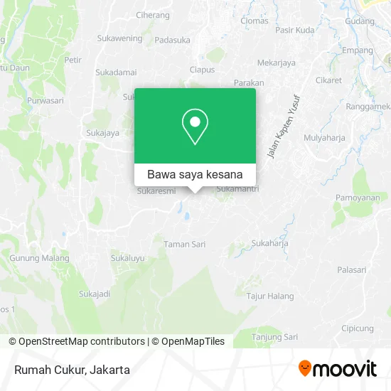 Peta Rumah Cukur