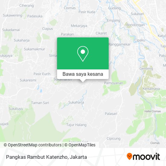 Peta Pangkas Rambut Katenzho