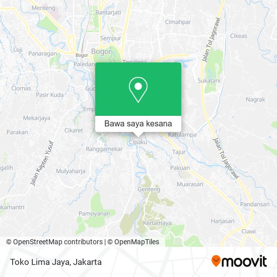 Peta Toko Lima Jaya