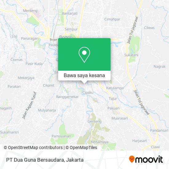 Peta PT Dua Guna Bersaudara