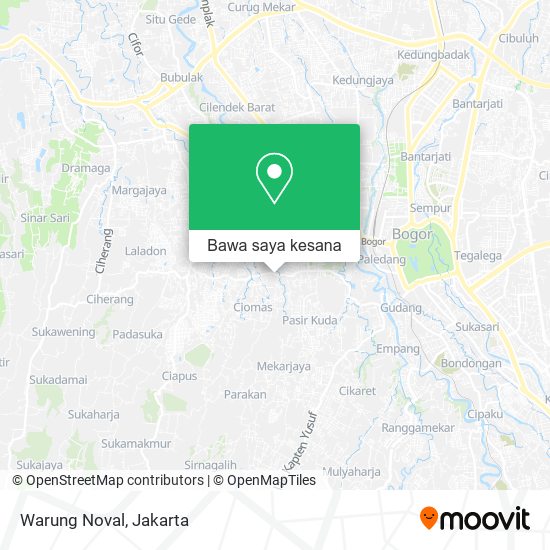 Peta Warung Noval