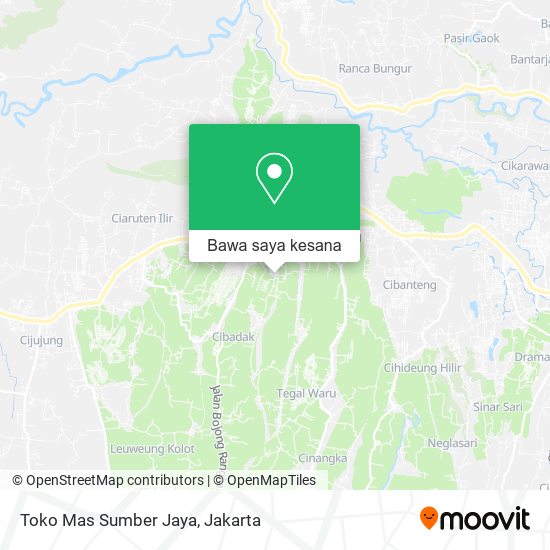 Peta Toko Mas Sumber Jaya