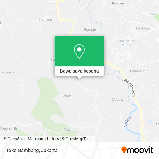 Peta Toko Bambang