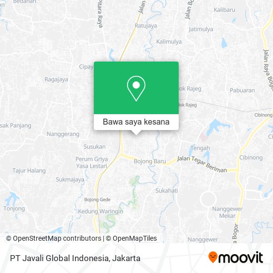 Peta PT Javali Global Indonesia