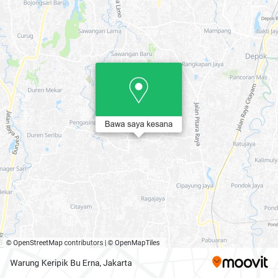 Peta Warung Keripik Bu Erna