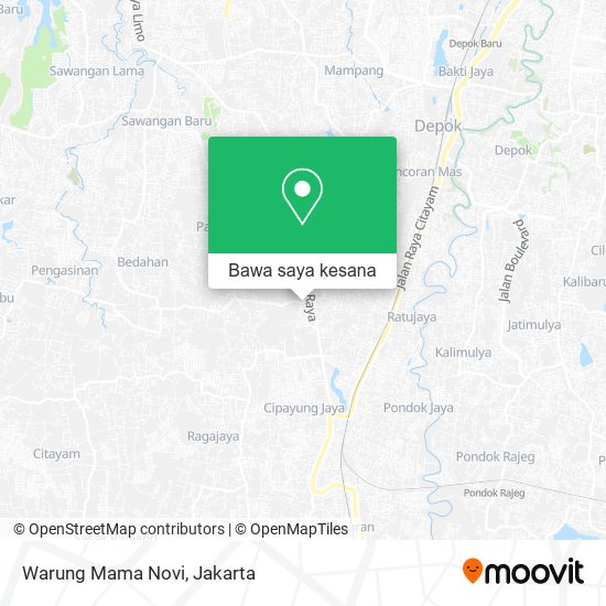 Peta Warung Mama Novi