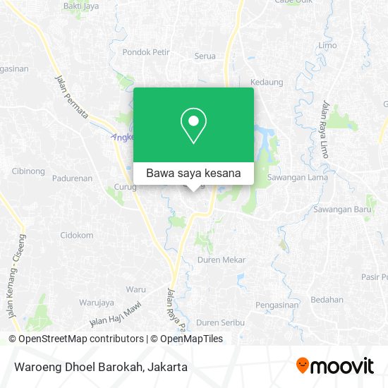 Peta Waroeng Dhoel Barokah