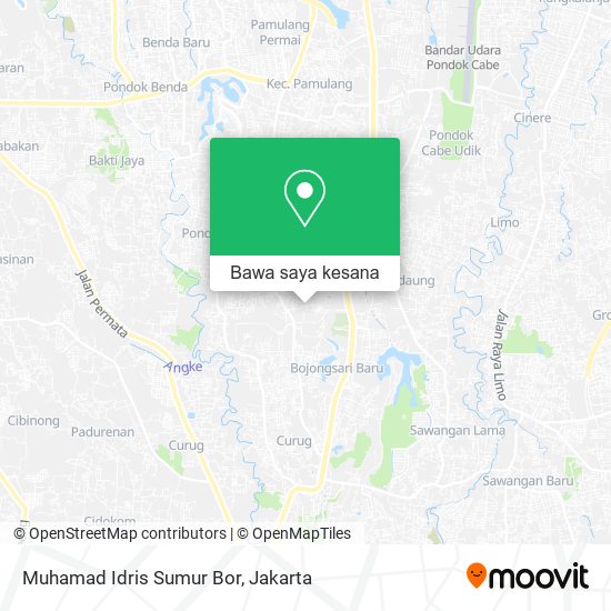 Peta Muhamad Idris Sumur Bor