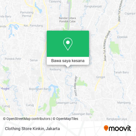 Peta Clothing Store Kinkin