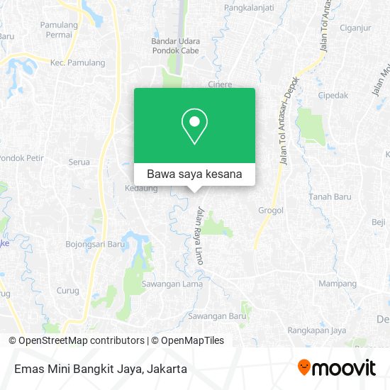 Peta Emas Mini Bangkit Jaya