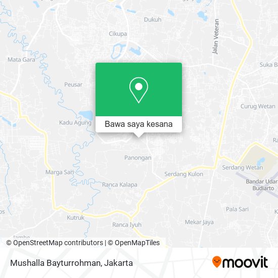 Peta Mushalla Bayturrohman