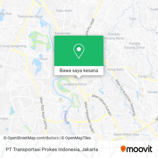 Peta PT Transportasi Prokes Indonesia