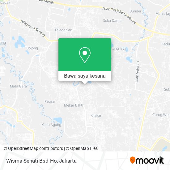 Peta Wisma Sehati Bsd-Ho