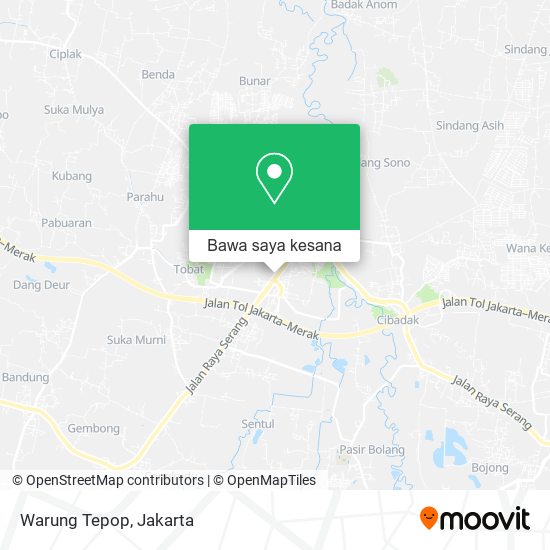 Peta Warung Tepop