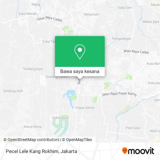 Peta Pecel Lele Kang Rokhim