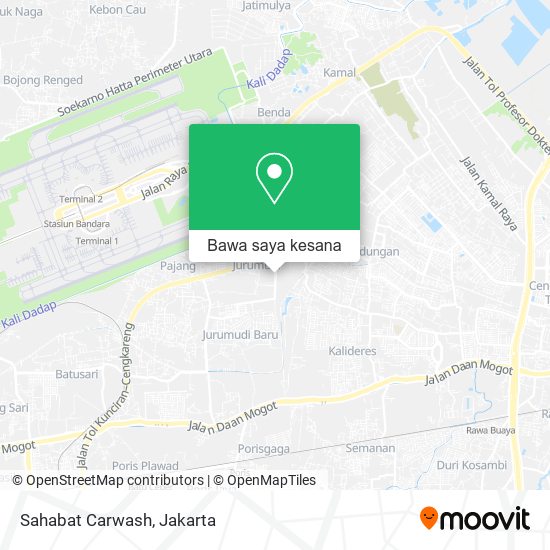 Peta Sahabat Carwash