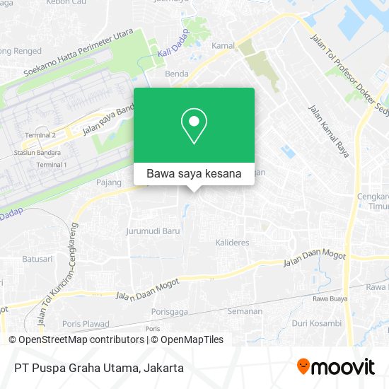 Peta PT Puspa Graha Utama