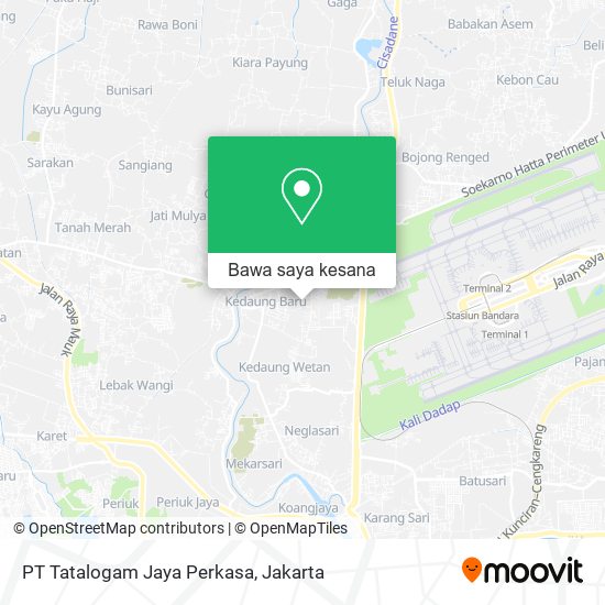 Peta PT Tatalogam Jaya Perkasa