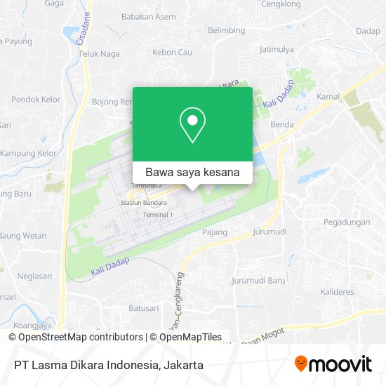 Peta PT Lasma Dikara Indonesia