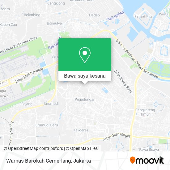 Peta Warnas Barokah Cemerlang