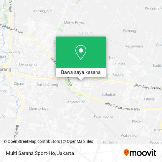 Peta Multi Sarana Sport-Ho