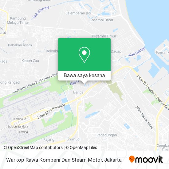 Peta Warkop Rawa Kompeni Dan Steam Motor