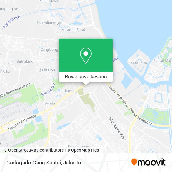 Peta Gadogado Gang Santai