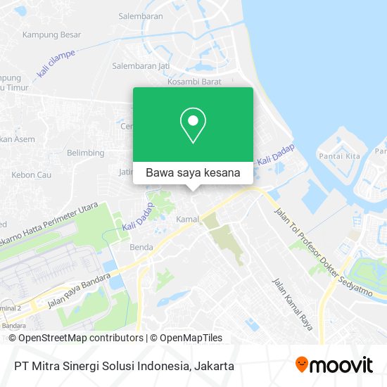 Peta PT Mitra Sinergi Solusi Indonesia