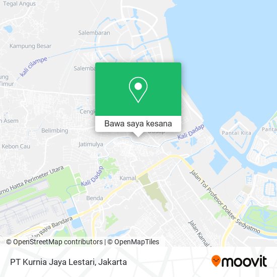 Peta PT Kurnia Jaya Lestari