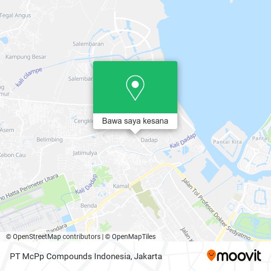 Peta PT McPp Compounds Indonesia