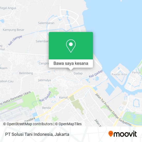 Peta PT Solusi Tani Indonesia
