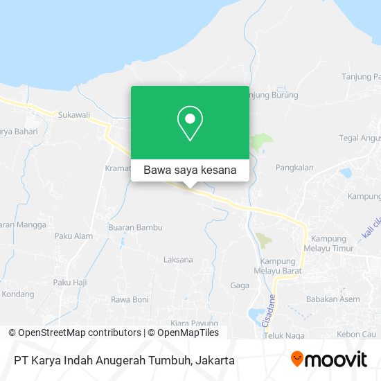 Peta PT Karya Indah Anugerah Tumbuh