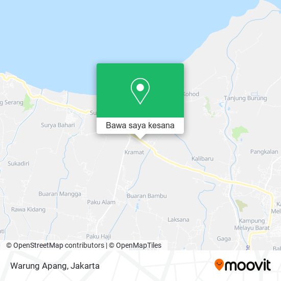 Peta Warung Apang