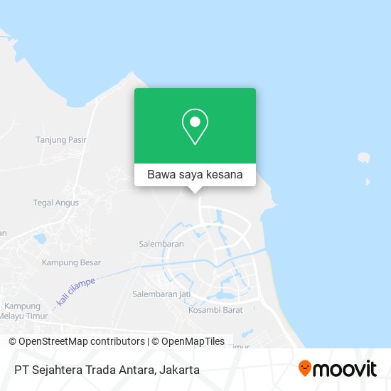 Peta PT Sejahtera Trada Antara